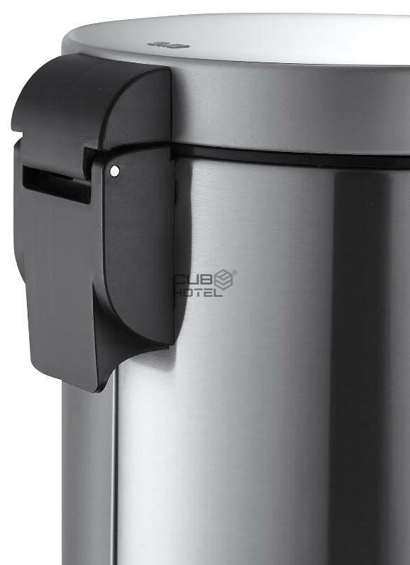 Papelera con Pedal 20L Acero Inoxidable EKO Serene